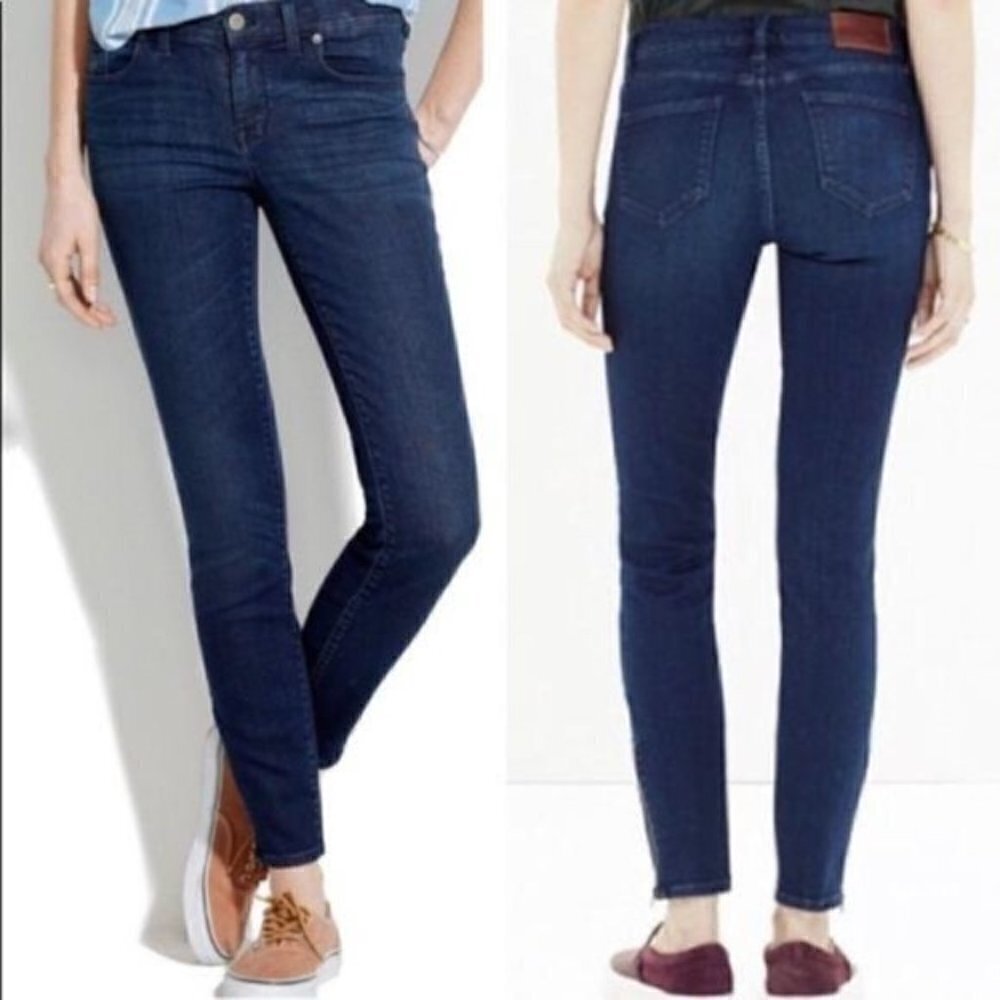 Madewell Dark Wash Skinny Skinny Ankle Jeans 25